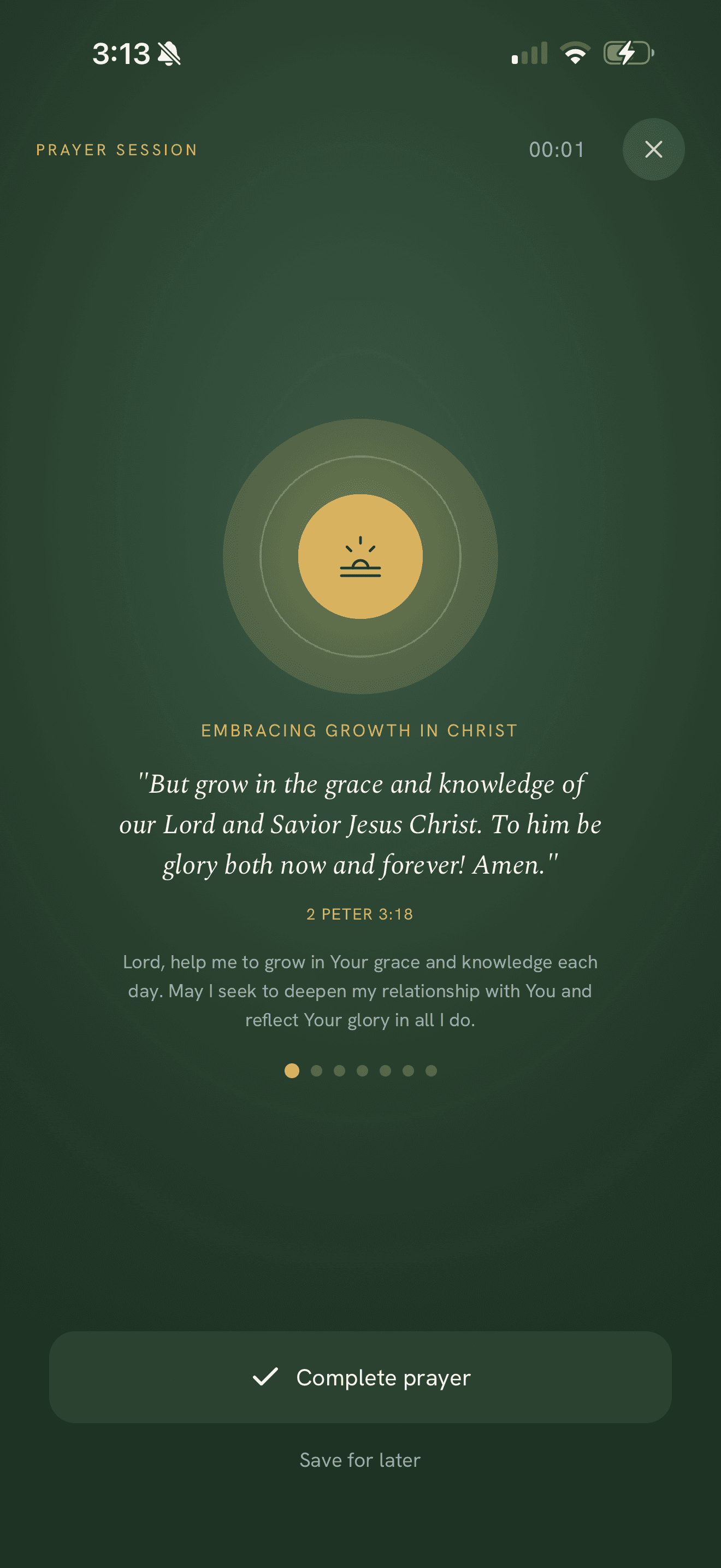 Daily Disciples prayer session
