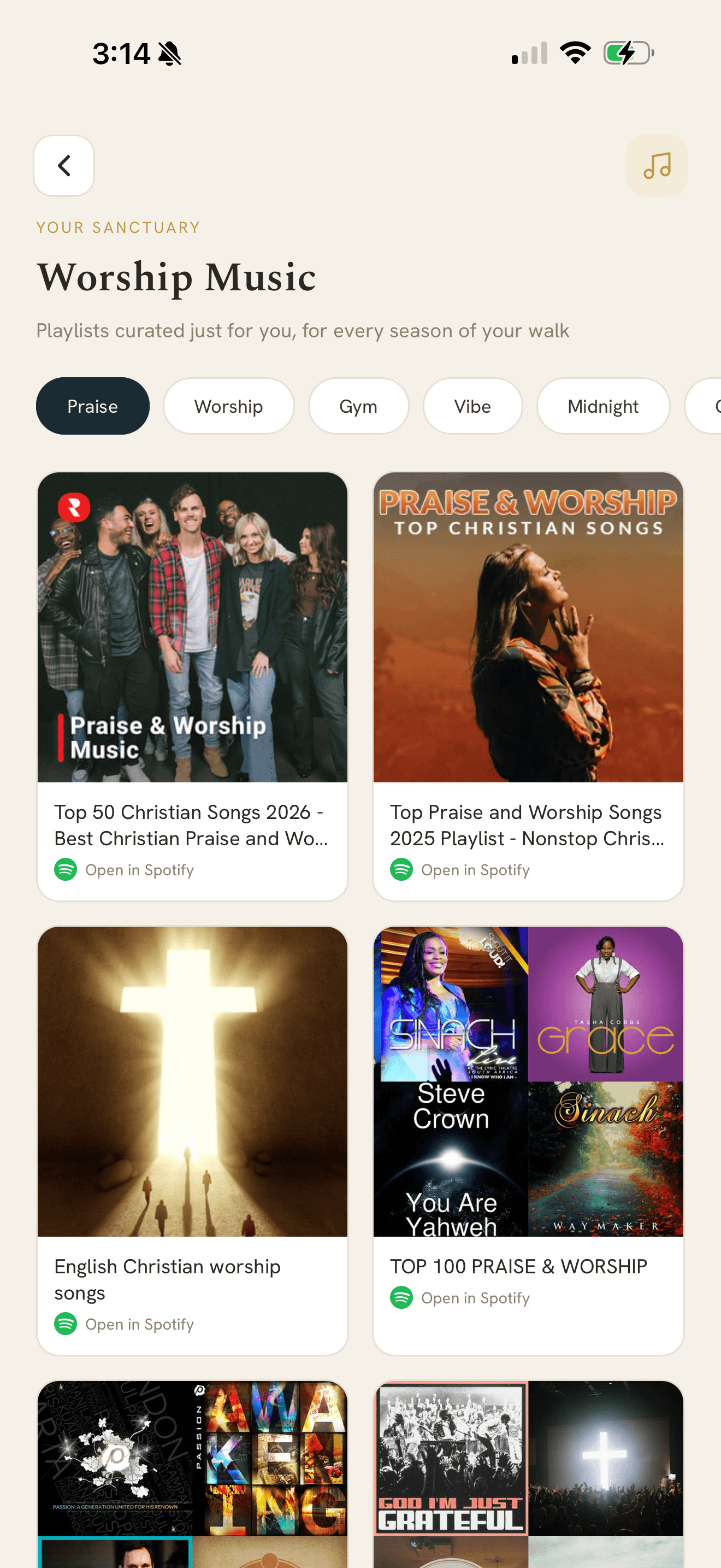 Worship music